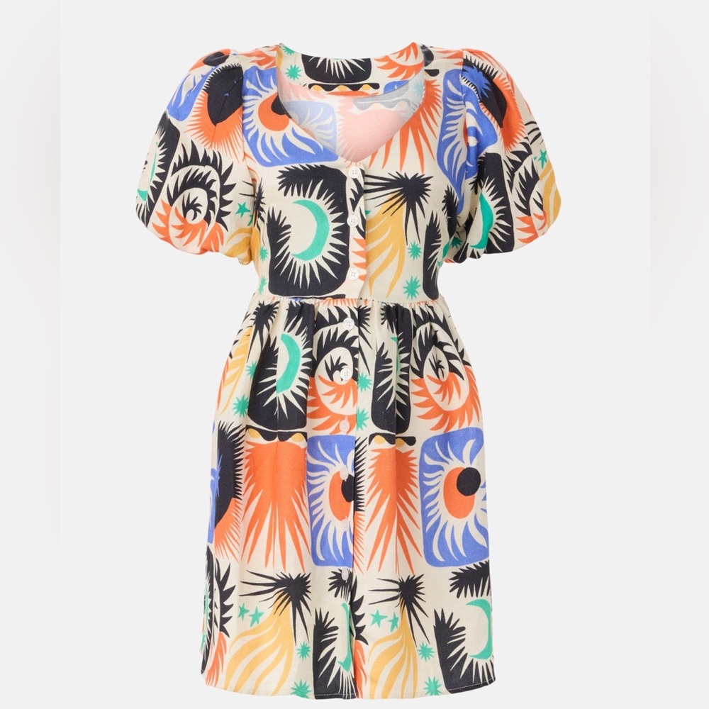 Untitled in Motion Abstract Dress